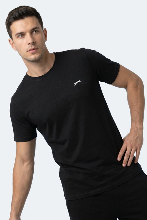 Slazenger ROSALVA IN Erkek Siyah Tişört
