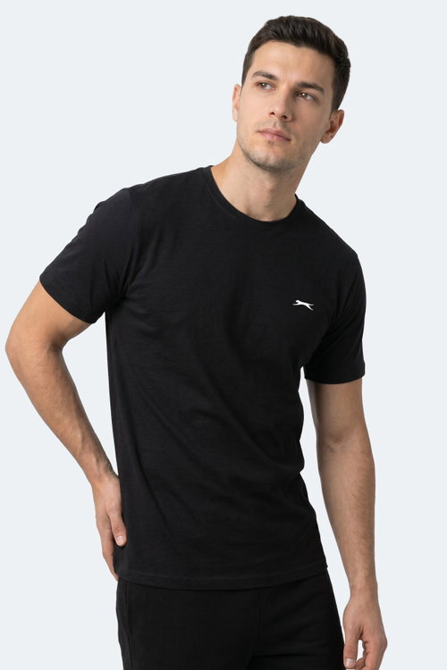 Slazenger ROSALVA IN Erkek Siyah Tişört