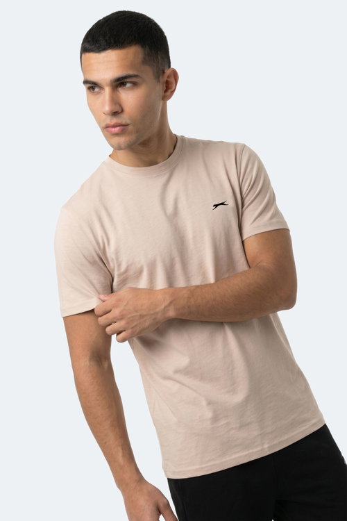 Slazenger ROSALVA IN Erkek Taş Gri Tişört