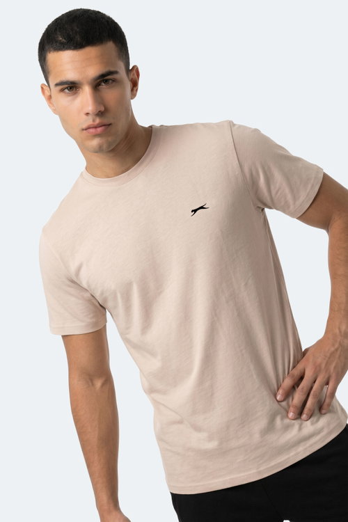 Slazenger ROSALVA IN Erkek Taş Gri Tişört
