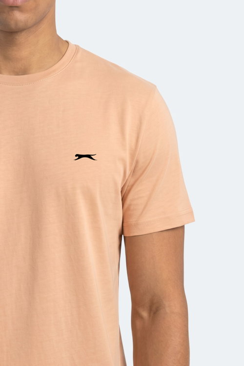 Slazenger ROSALVA T Erkek Pamuklu Vizon Tişört
