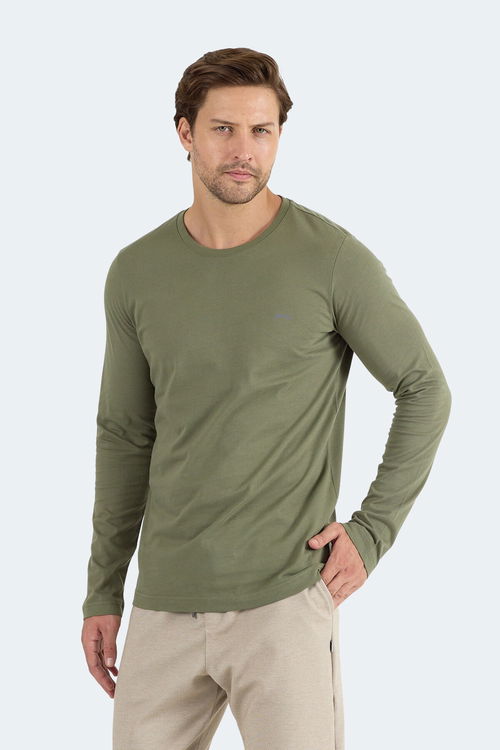 Slazenger ROVER Erkek Sweatshirt Haki