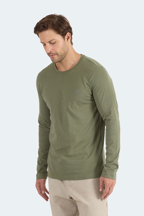 Slazenger ROVER Erkek Sweatshirt Haki
