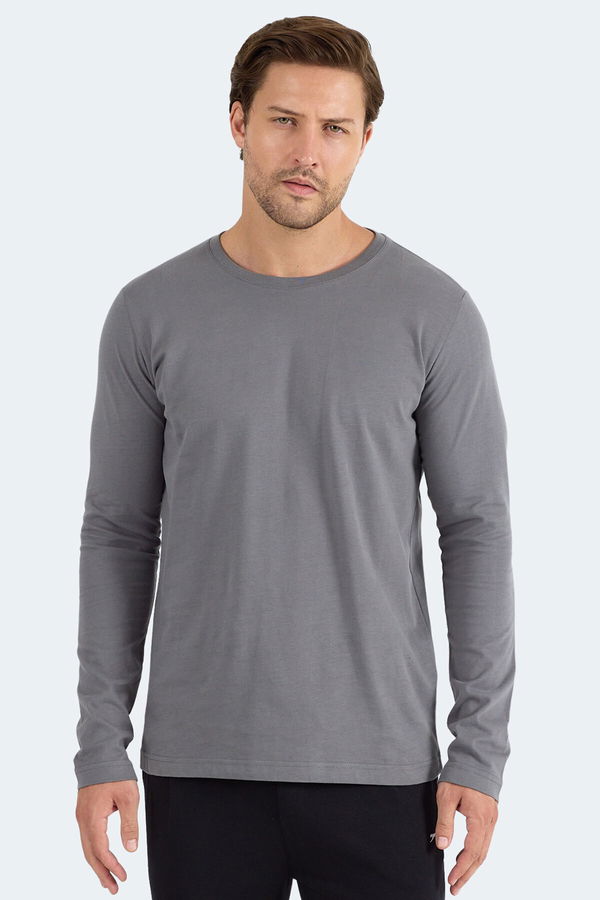 Slazenger ROVER Erkek Sweatshirt Koyu Gri