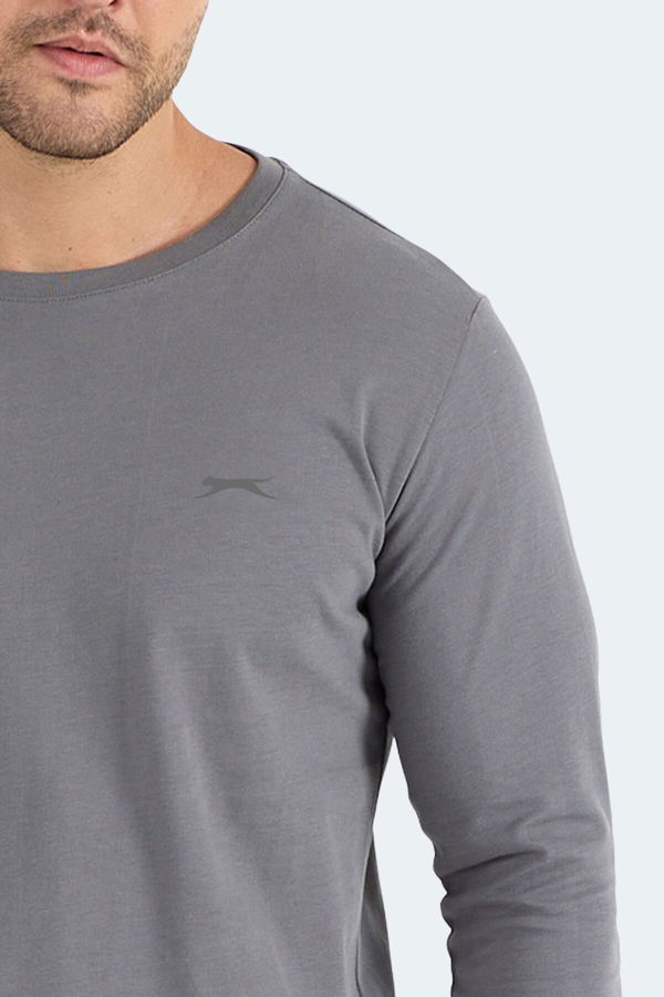 Slazenger ROVER Erkek Sweatshirt Koyu Gri