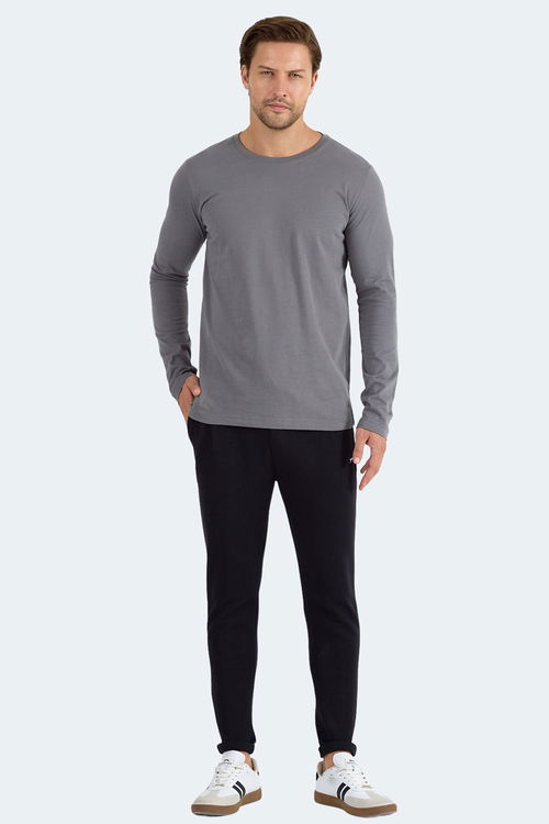 Slazenger ROVER Erkek Sweatshirt Koyu Gri