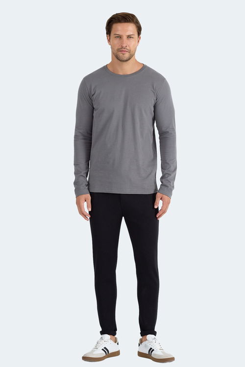 Slazenger ROVER Erkek Sweatshirt Koyu Gri