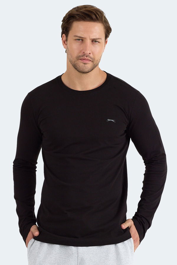 Slazenger ROVER Erkek Sweatshirt Siyah