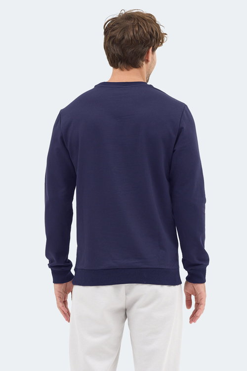 Slazenger RUBIO 2 Lİ SET Erkek Siyah - Lacivert Sweatshırt