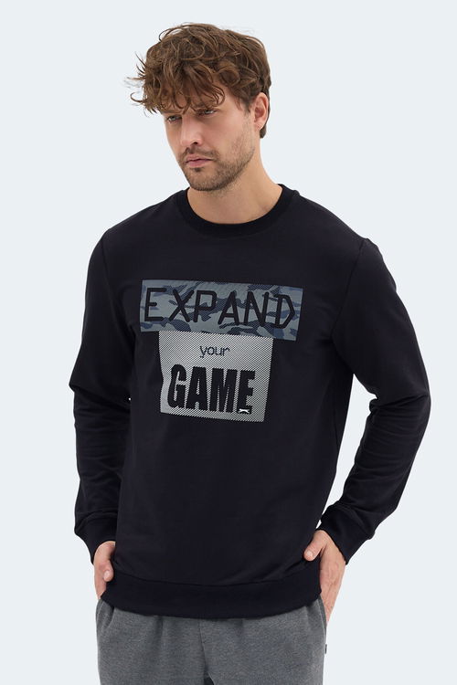 Slazenger RUBIO Erkek Koyu Lacivert Sweatshırt Slazenger RUBIO Erkek Koyu Lacivert Sweatshırt