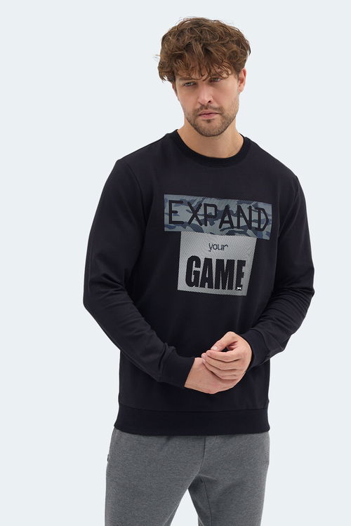 Slazenger RUBIO Erkek Koyu Lacivert Sweatshırt Slazenger RUBIO Erkek Koyu Lacivert Sweatshırt