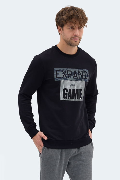 Slazenger RUBIO Erkek Koyu Lacivert Sweatshırt Slazenger RUBIO Erkek Koyu Lacivert Sweatshırt