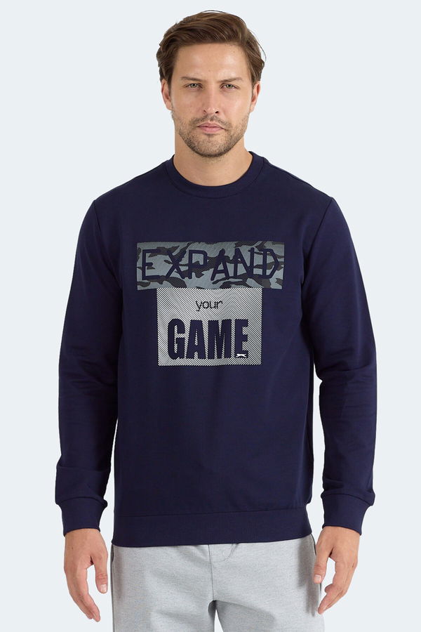 Slazenger RUBIO Erkek Sweatshirt Lacivert