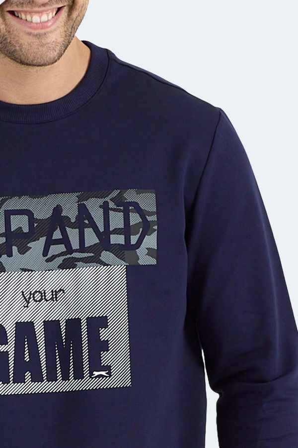 Slazenger RUBIO Erkek Sweatshirt Lacivert