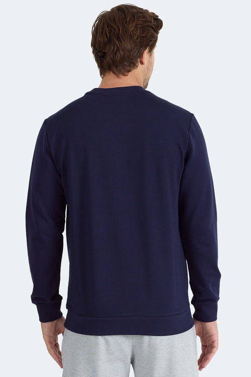 Slazenger RUBIO Erkek Sweatshirt Lacivert