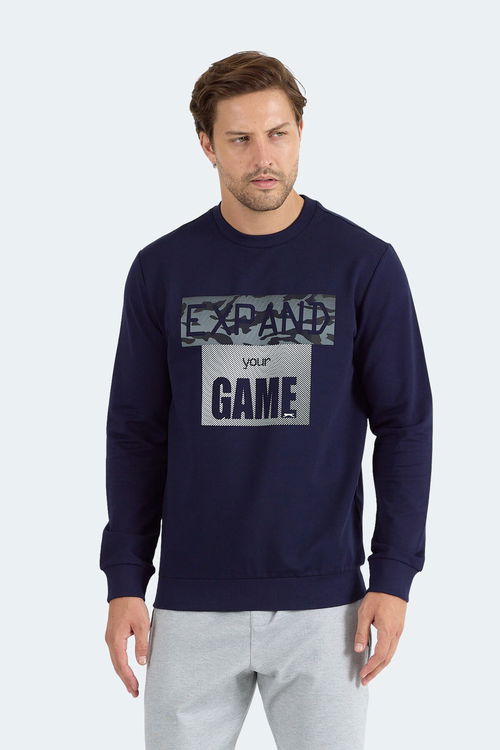 Slazenger RUBIO Erkek Sweatshirt Lacivert