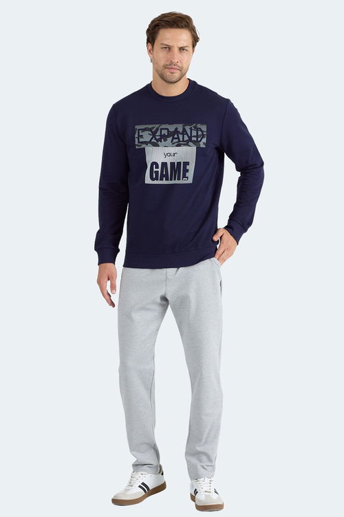 Slazenger RUBIO Erkek Sweatshirt Lacivert