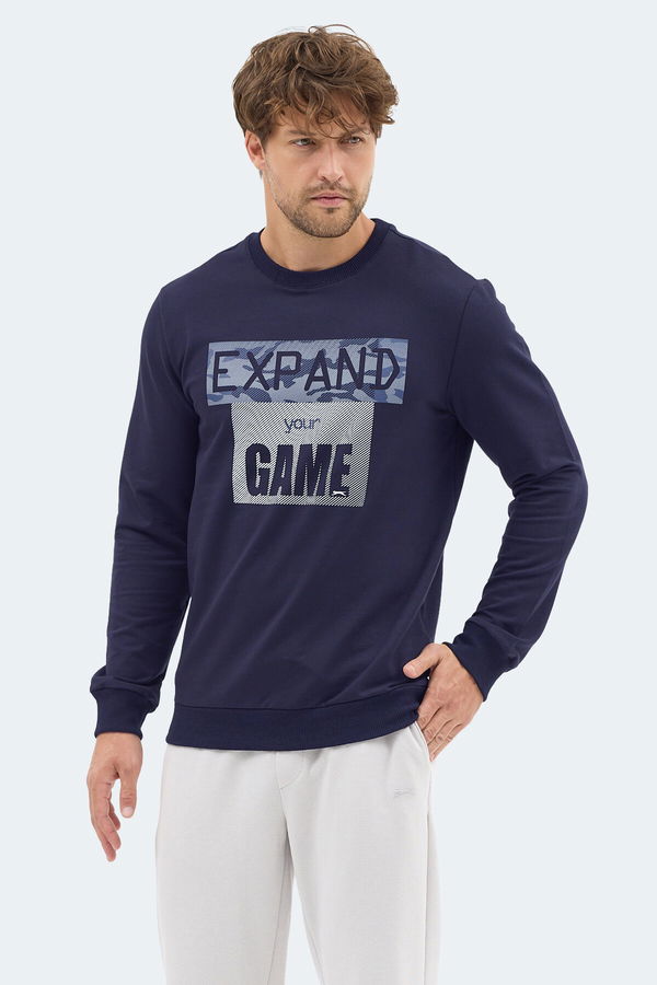 Slazenger RUBIO Erkek Lacivert Sweatshirt