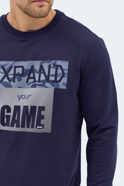Slazenger RUBIO Erkek Lacivert Sweatshirt