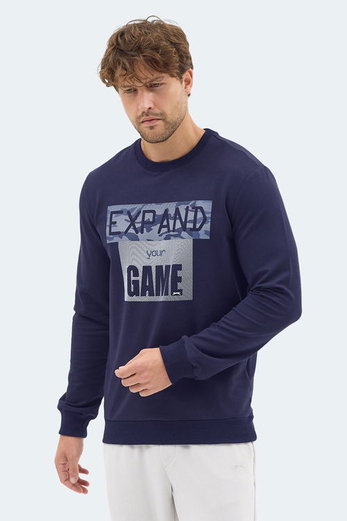 Slazenger RUBIO Erkek Lacivert Sweatshirt