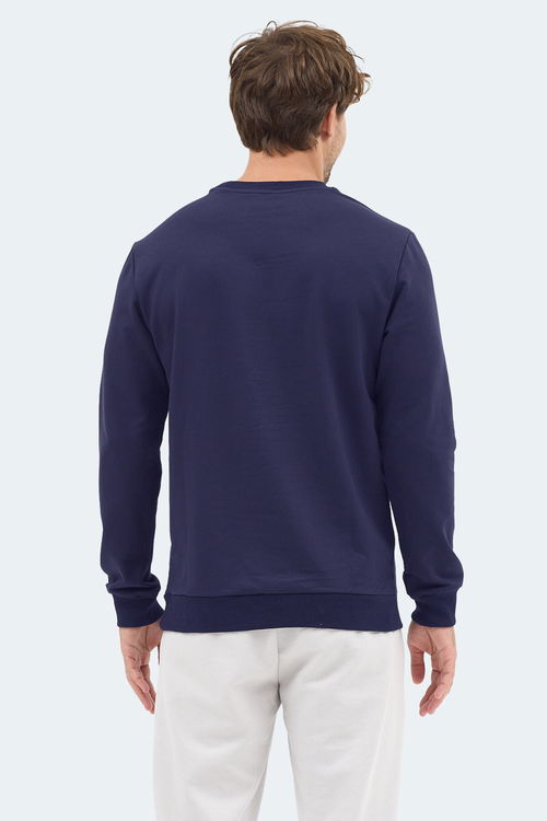 Slazenger RUBIO Erkek Lacivert Sweatshırt