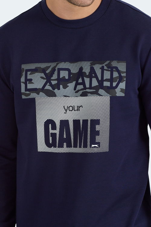 Slazenger RUBIO Erkek Lacivert Sweatshırt