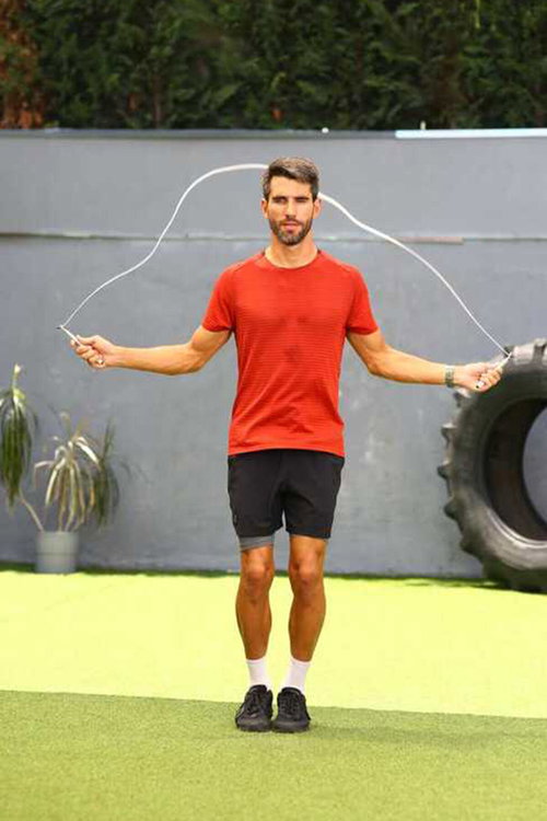 Slazenger Rulmanlı Alüminyum Atlama İpi (3 m) Unisex STD Pilates Aksesuarları