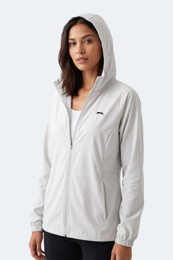 Slazenger RUSTIC Kadın Ekru Rüzgarlık