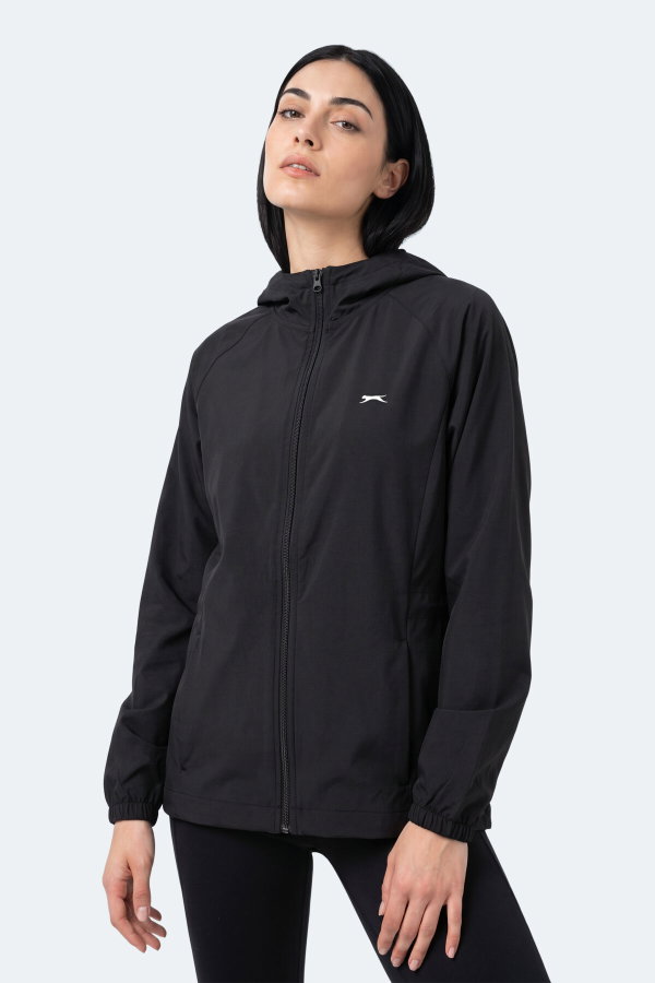 Slazenger RUSTIC Kadın Siyah Sweatshırt