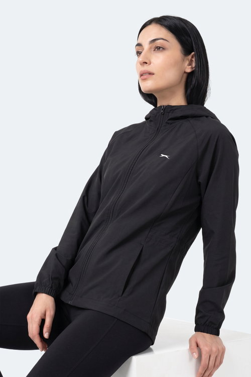 Slazenger RUSTIC Kadın Siyah Sweatshırt