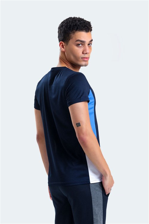 RYAN Erkek Kısa Kollu T-Shirt Lacivert / Mavi