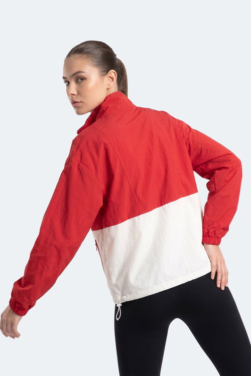 Slazenger RYDER I Kadın Kırmızı Rüzgarlık