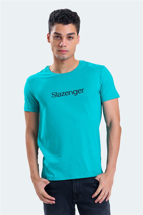 Slazenger SABE I Erkek T-Shirt Açık Yeşil