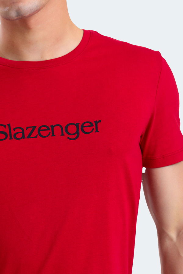 Slazenger SABE I Erkek Tişört Bordo