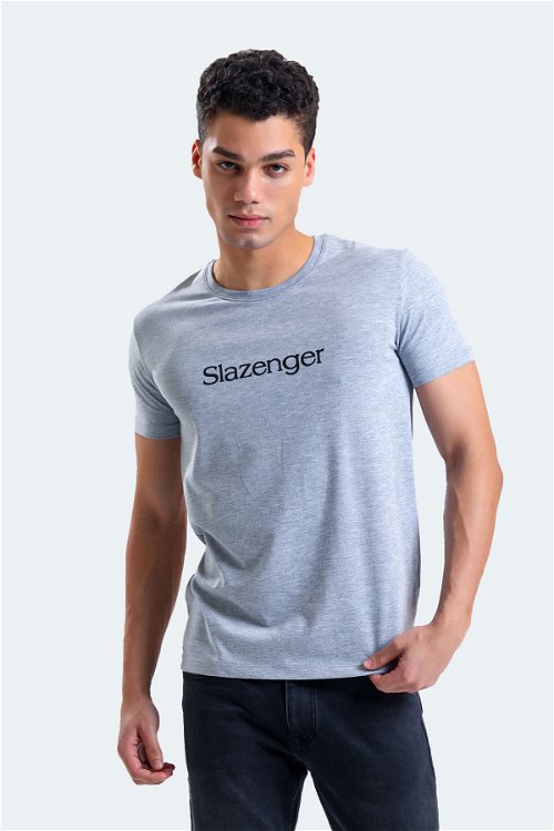 Slazenger SABE I Erkek T-Shirt Gri