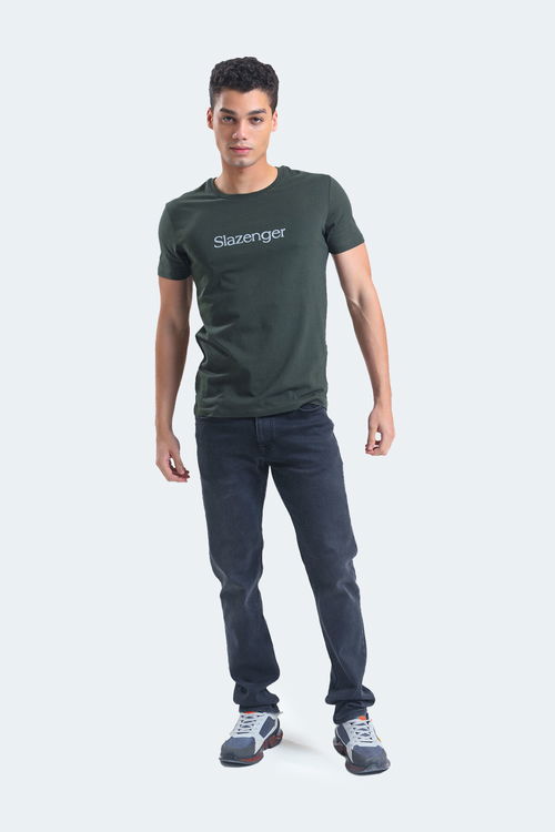 Slazenger SABE I Erkek T-Shirt Haki