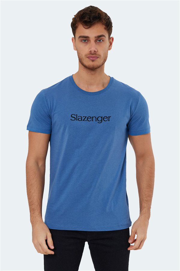 Slazenger SABE I Erkek T-Shirt Indigo