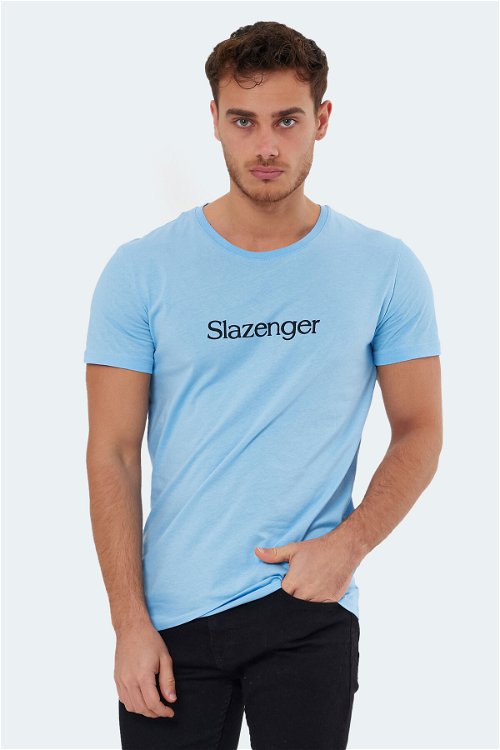 Slazenger SABE I Erkek T-Shirt Mavi