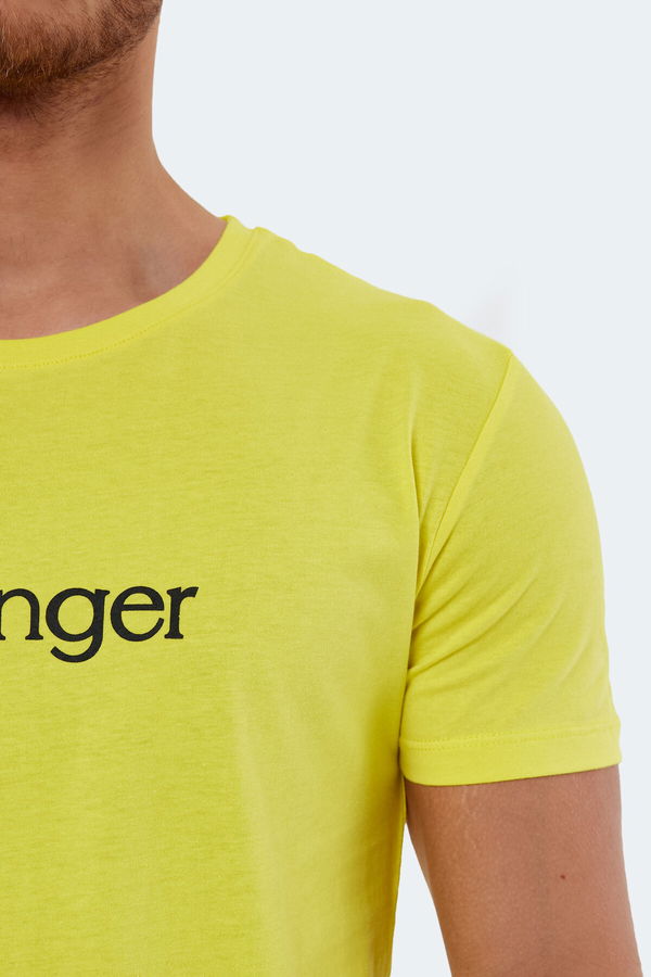 Slazenger SABE I Erkek Tişört Sarı