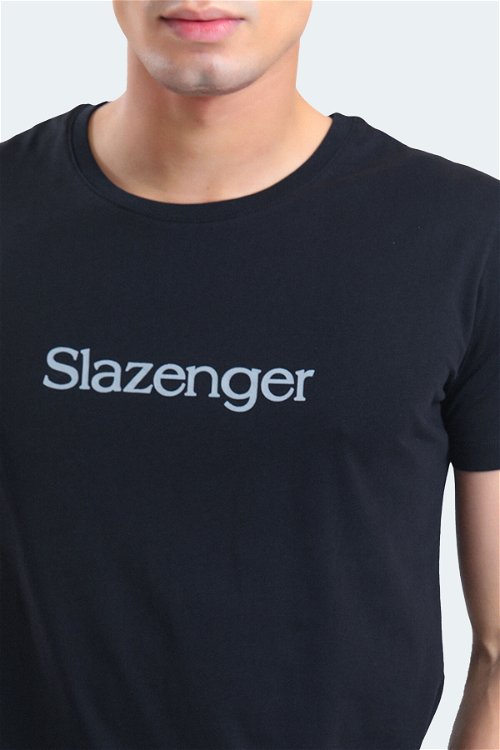 Slazenger SABE I Erkek T-Shirt Siyah