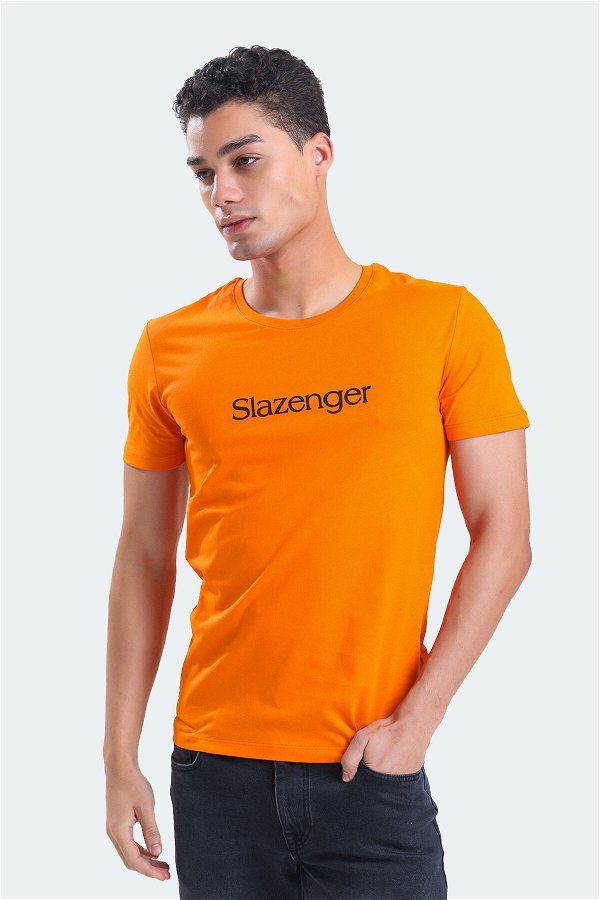 Slazenger SABE I Erkek T-Shirt Turuncu