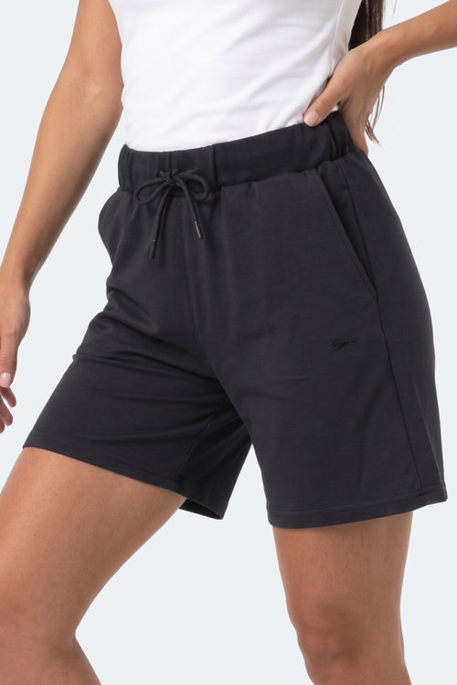 Slazenger SABLE K IN Kadın Siyah Şort