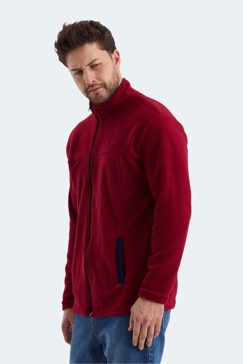 Slazenger SAFRANO I Erkek Polar Bordo