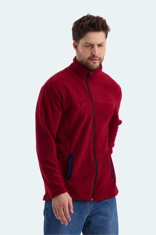 Slazenger SAFRANO I Erkek Polar Bordo