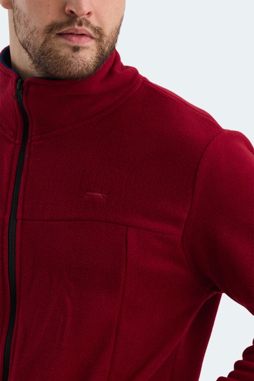 Slazenger SAFRANO I Erkek Polar Bordo