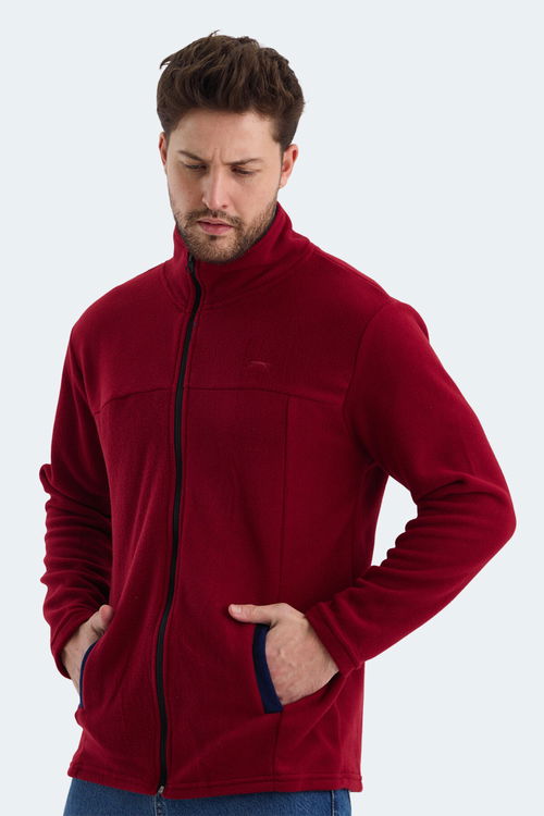 Slazenger SAFRANO I Erkek Polar Bordo