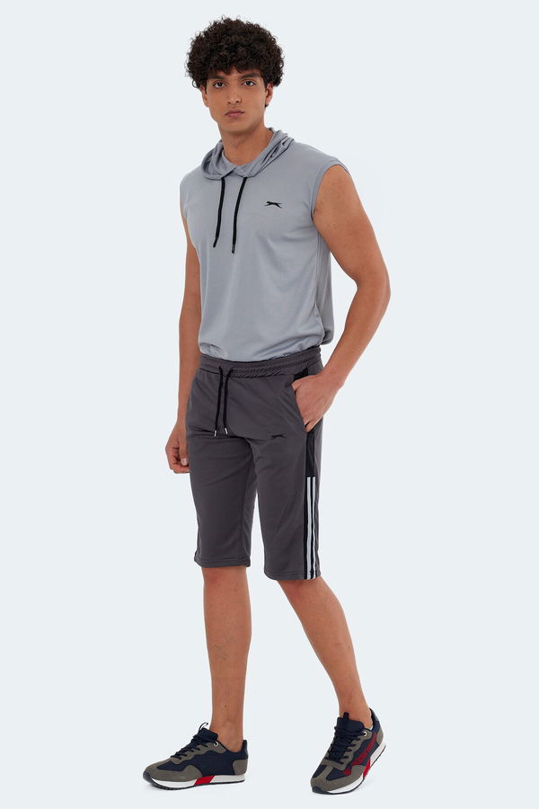 Slazenger SAKI IN Erkek Şort Koyu Gri