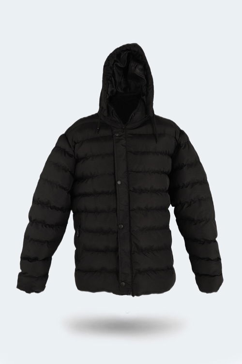 Slazenger SALINE Büyük Beden Erkek Siyah Mont & Kaban