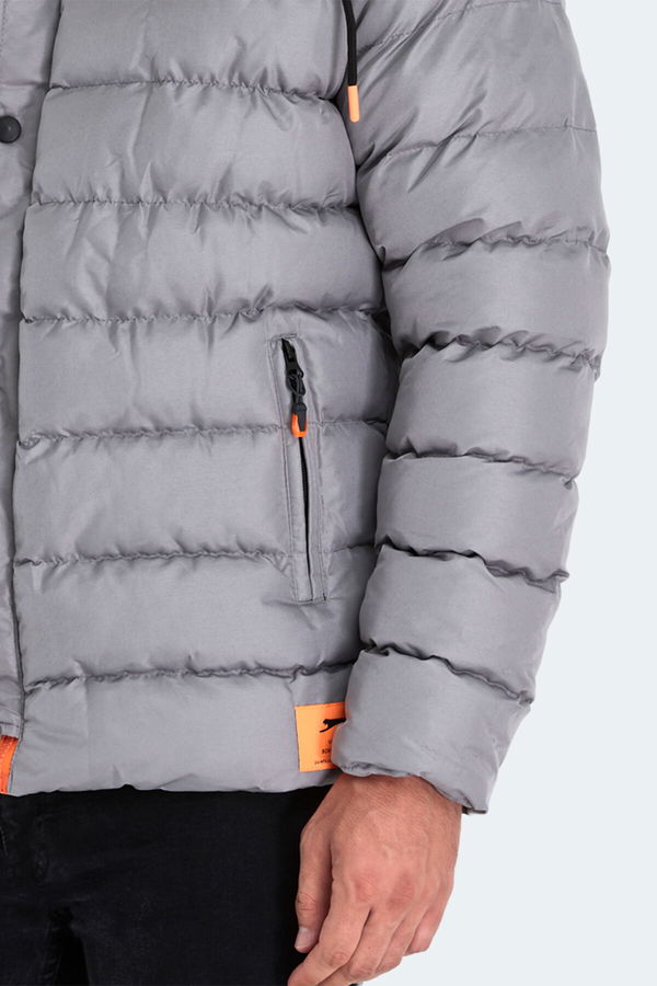 Slazenger SALINE Erkek Mont & Kaban Gri