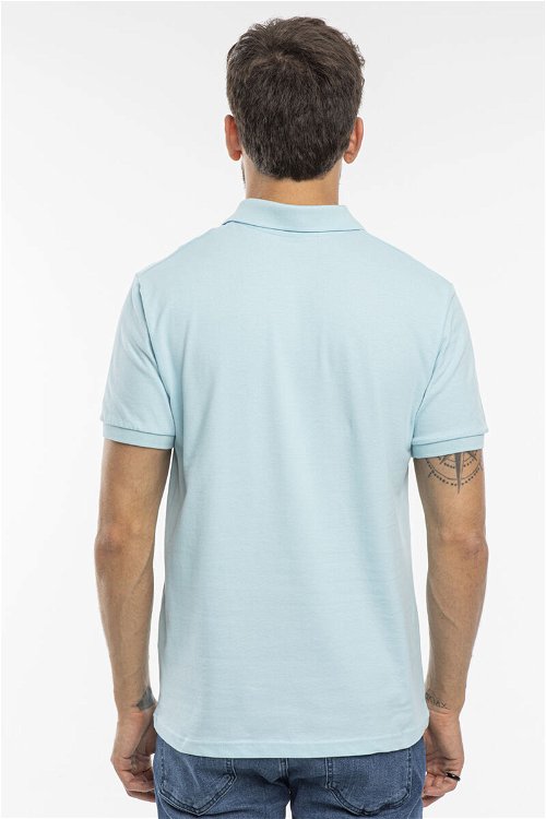 SALVATOR Erkek Kısa Kollu T-Shirt Mavi